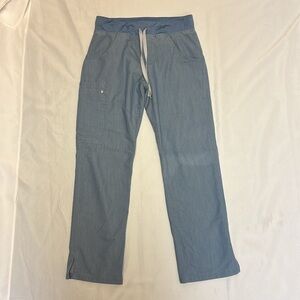 FIGS Kade Cargo Scrub Pants Blue/grey Women’s XS